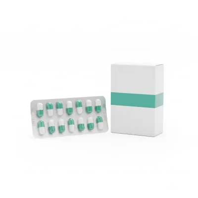 Caja y blister de capsulas
