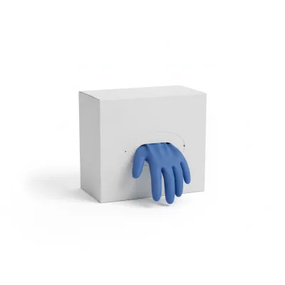 Caja dispensadora de guantes